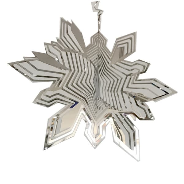 Vindklokke Vindspinner SØLV Silver