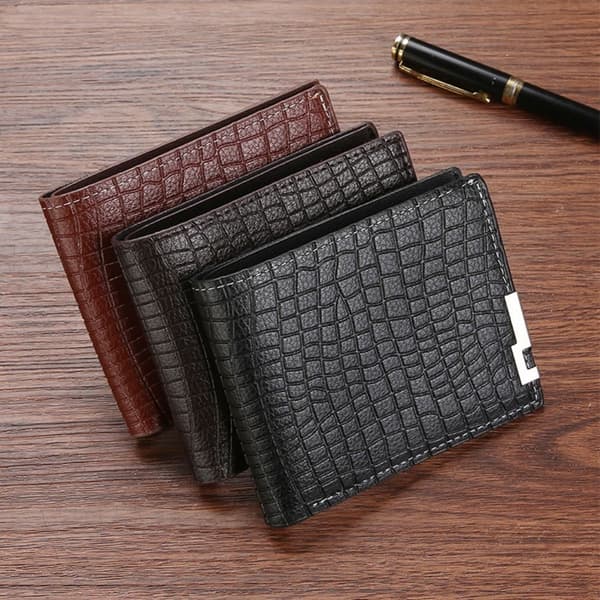 Herrplånbok Myntbörs MÖRKBRUN Dark Brown
