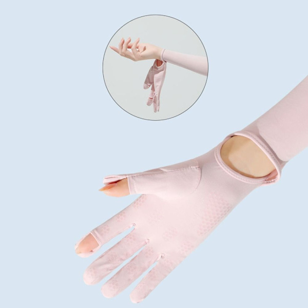 Ice Silk Sleeve Solbeskyttelsesærmer SORT black