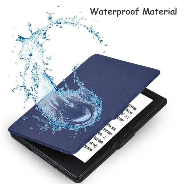 6,8 tommer e-læser Etui Smart Folio Cover RØD Red
