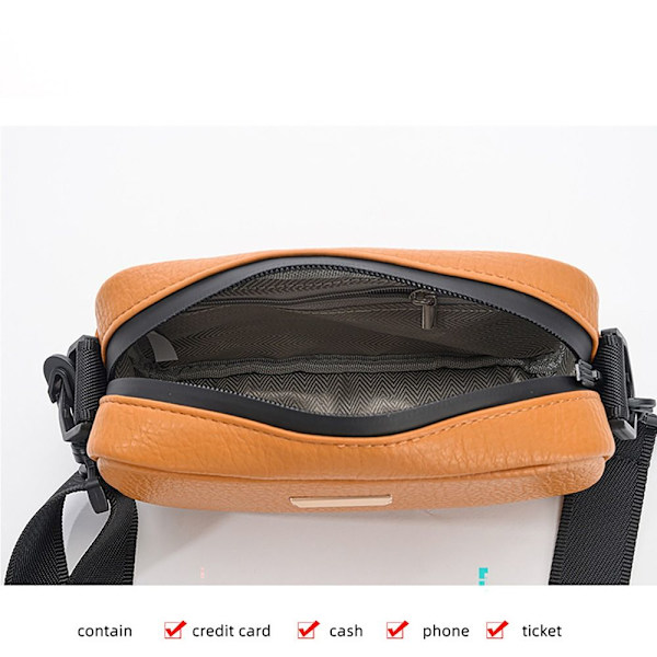 Olkalaukku Crossbody Laukku PUNAINEN RED