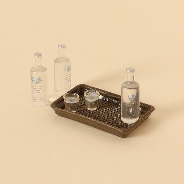1/12 Dukkehus Miniature Vinlegetøj 2 2 2