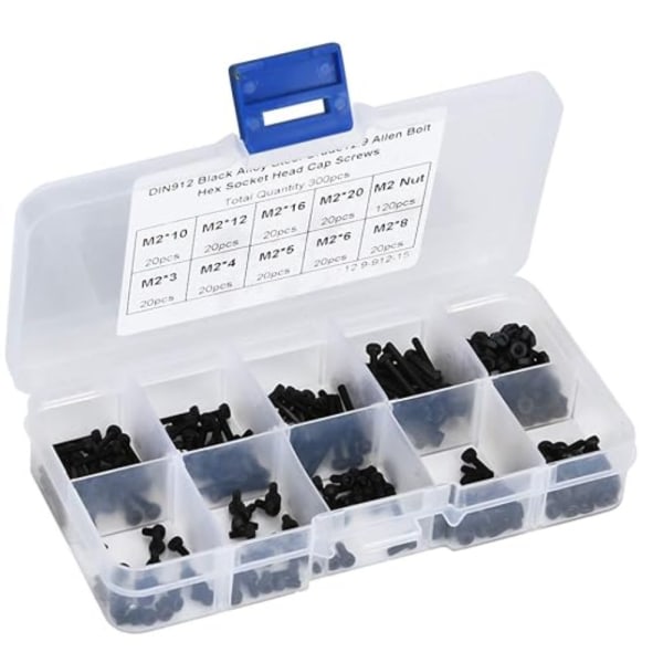 300 STK Button Head Socket Cap Bolter Cup Head