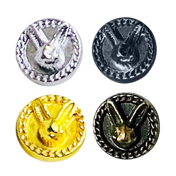 20stk Miniknappspenne DIY Dukkeklær BRONSE Bronze