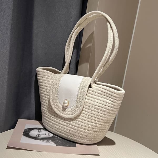 Kangaskassi Olkalaukku BEIGE Beige