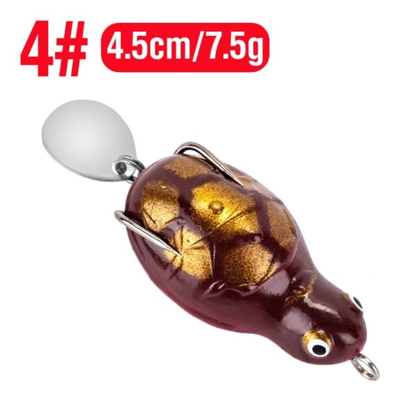 Fiskedrag Grod-bete Gummi Groda 4 4 4