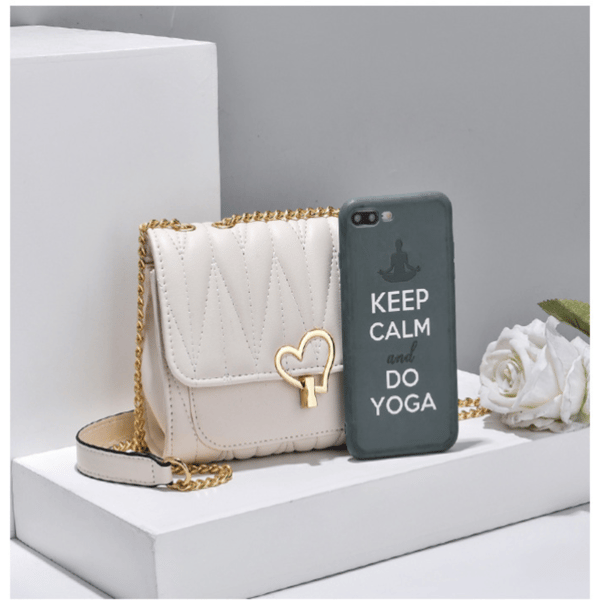 Messenger Bag Klaffveske HVIT white