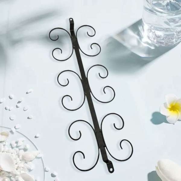 Vinglashållare Högbenskopphållare SVART 4 ​​KUPPAR 4 KUPPAR Black 4 Cups-4 Cups