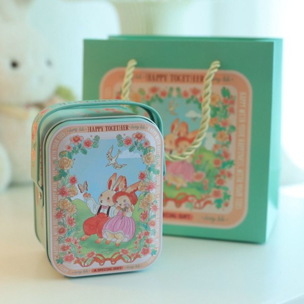 Candy Tin Box Opbevaringsdåse 8 8 8
