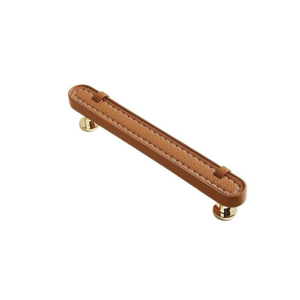 Läderskåpshandtag Möbelhandtag KHAKI 128MM khaki 128mm