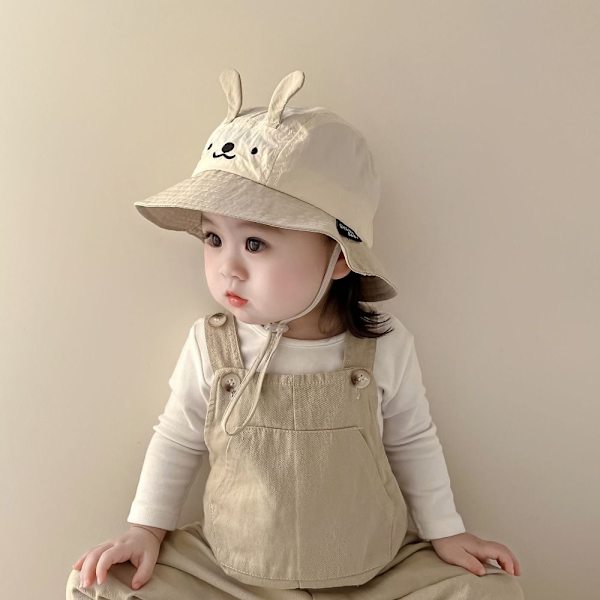 Lasten Bucket Hats Lasten aurinkohattu TUMMANHARMAA dark grey