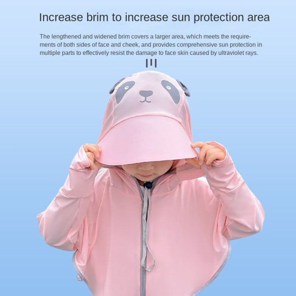 Barn Solbeskyttelse Klær UV-beskyttelse Lue GRØNN green