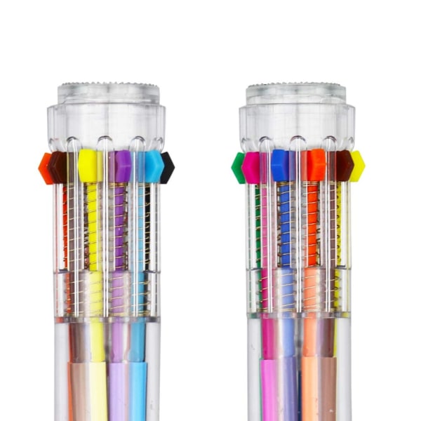 3 STK Multicolor Kuglepenne Kontorpenne Søde kuglepenne