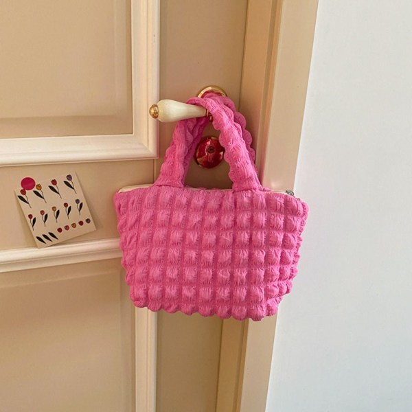 Mulepose Håndtaske ROSE RED Rose red