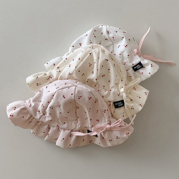 Kids Bucket Hat Baby lippalakit VALKOINEN white