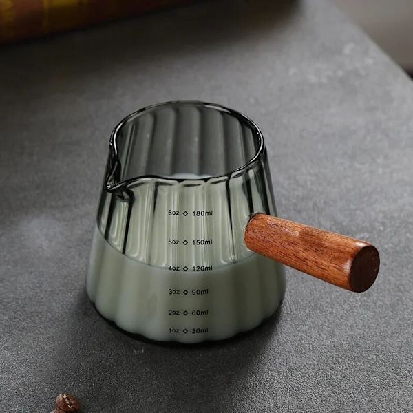 Kaffeekstraktionskop Italiensk Espresso Oz Kop SORT Black