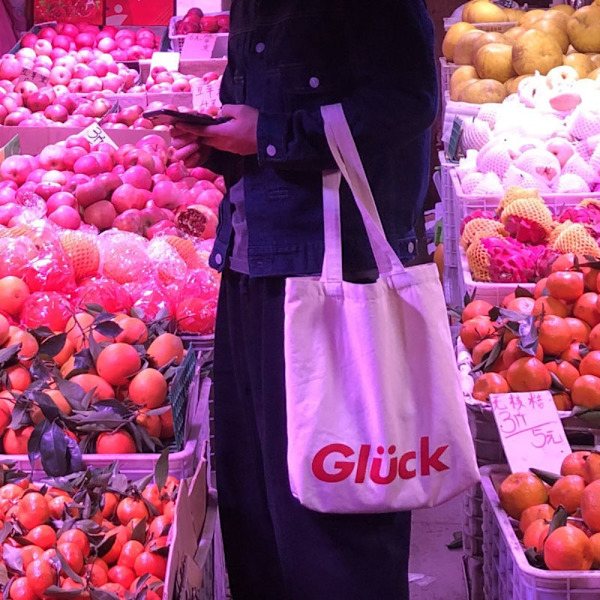 Trykt brev mulepose Stor kapacitet lærred Shopping Bag Tote