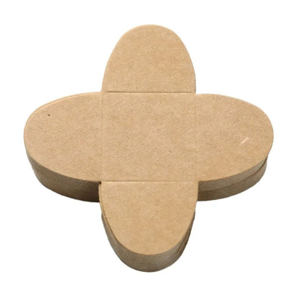 50 stk Kraft Papir Chokolade Spacer BRUN Brown