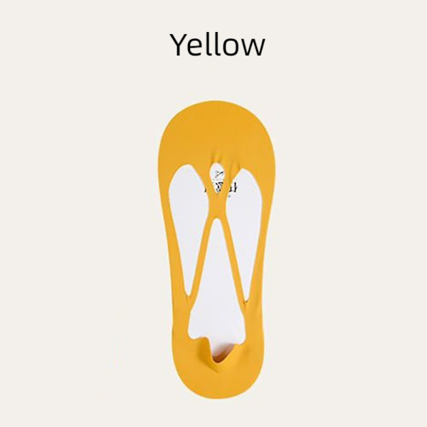 Bådstrømper Is Silkesokker GUL yellow