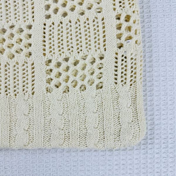Strikkede Håndtasker Skuldertaske BEIGE Beige