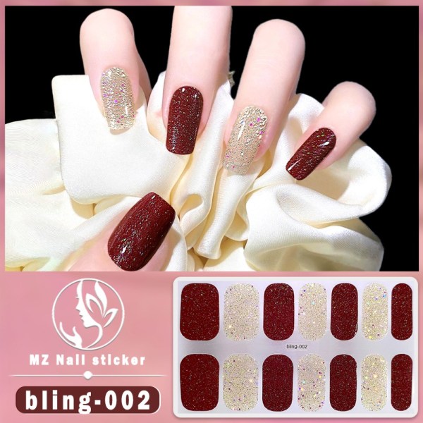 Franska Nageldekaler Nail Art Sticker 2 2 2