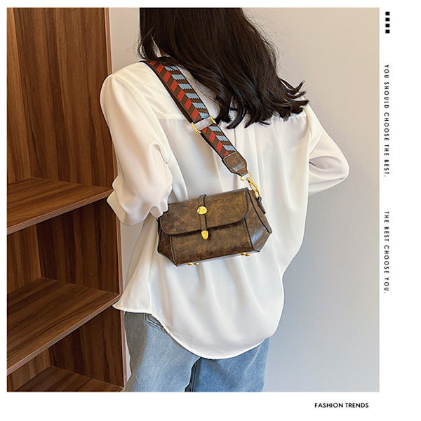 Crossbody Taske Lille Firkantet Taske SORT black