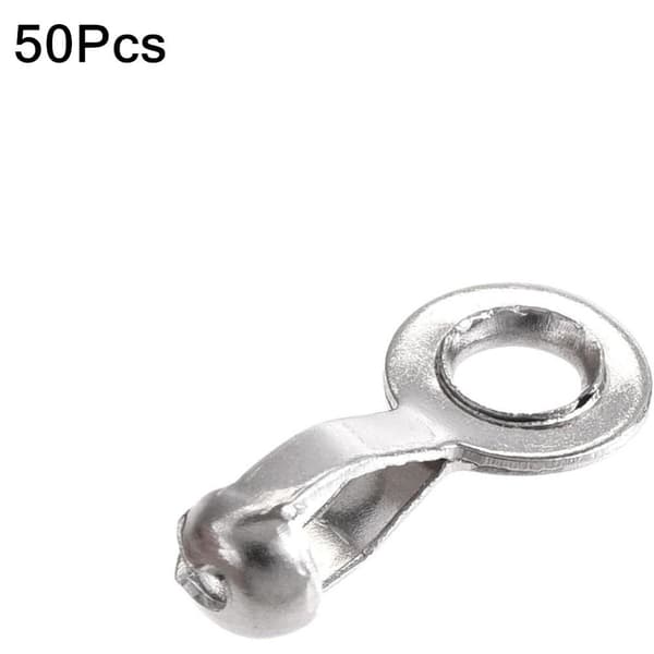 50 kpl palloketjuliitin 2,4 mm 2,4 mm 2.4mm