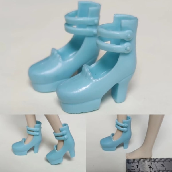 1/6 Doll Shoes Högklackade Skor 2 2 2