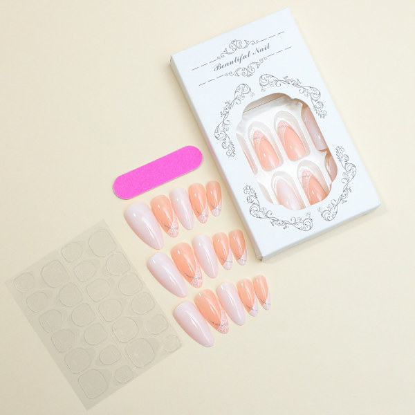 Mandel Fake Nails False Nail XH-92-02 XH-92-02 XH-92-02