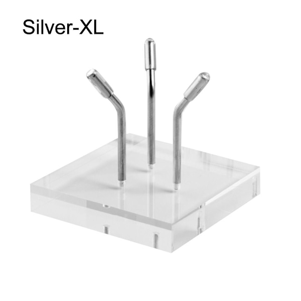 Krystalkugle Base Krystalkugleholder SILVER XL Silver XL