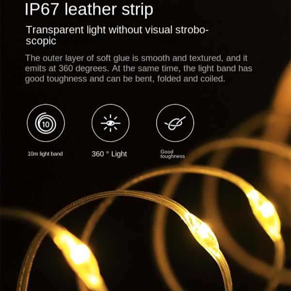 Camping String Light Camping Lantern VIHREÄ Green