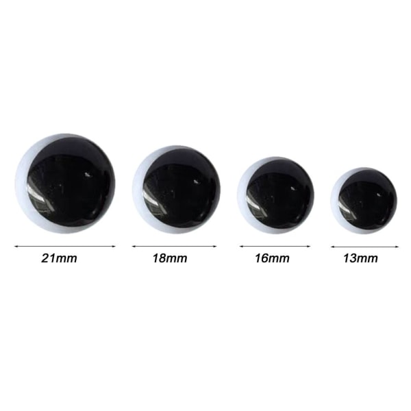 10 kpl/5 paria Eyes Askartelu Silmät Nukke kristallisilmät 21MM 21MM 21mm