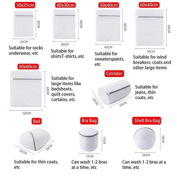 1 st Nät Tvättsäck Tvättkorg 4 ST/SET 4 ST/SET 4Pcs/set