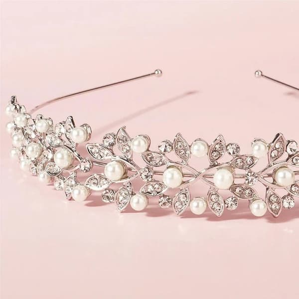 Hårkrone Hodeplagg Bryllup Tiara