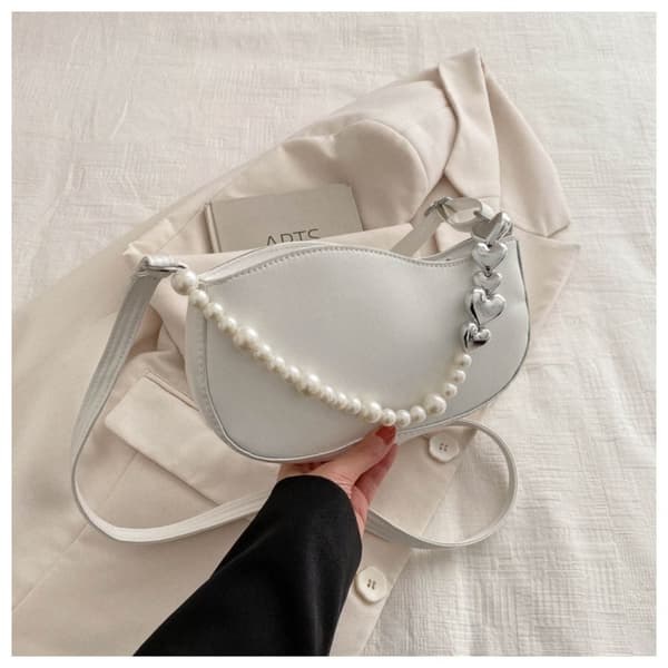 Axelväskor Crossbody Väska VIT white