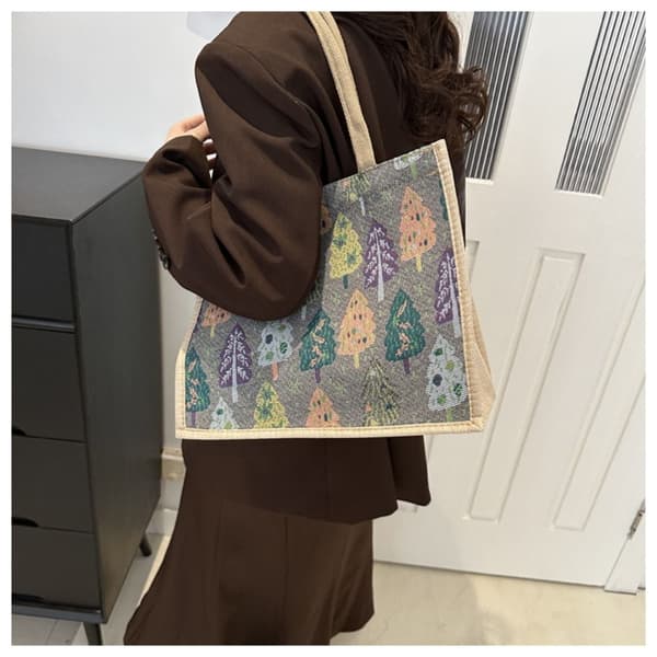 Skuldervesker Tote Bag GRÅ grey