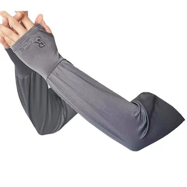 Solbeskyttelse Arm Sleeves Anti UV Arm Covers SORT black