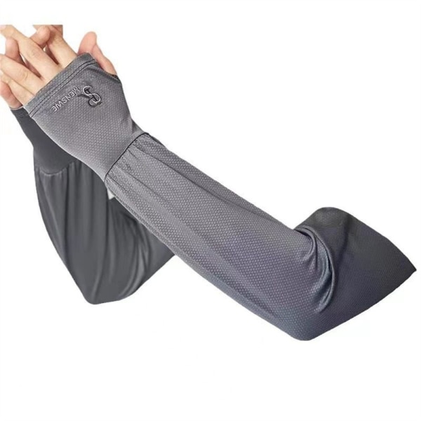 Solskydd Arm Sleeves Anti UV Arm Covers SVART black