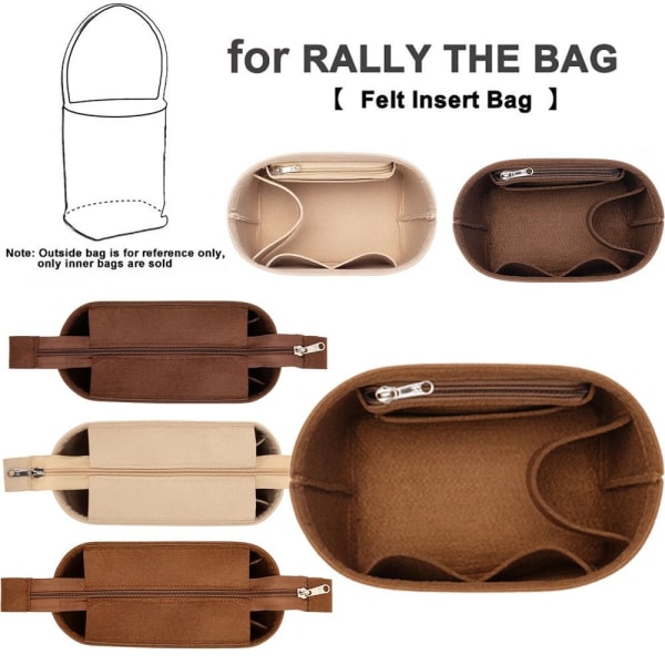 Bucket Bag Insert Bag Linner Bag BEIGE 1 1 beige 1-1