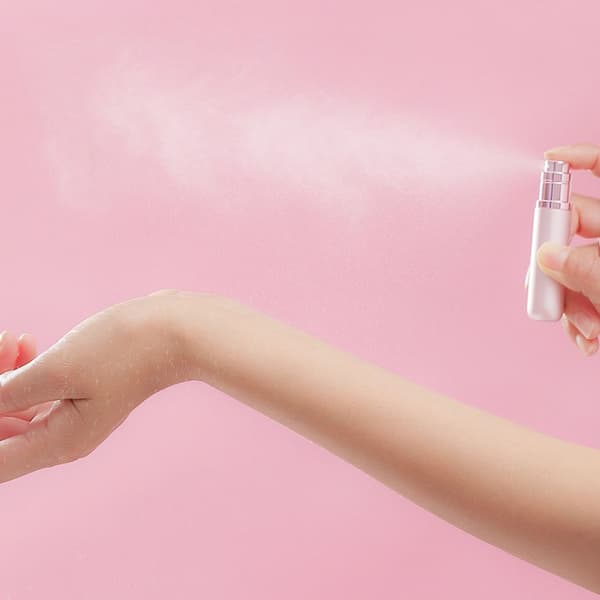 Parfume Split Flaske Sprayflaske PINK pink