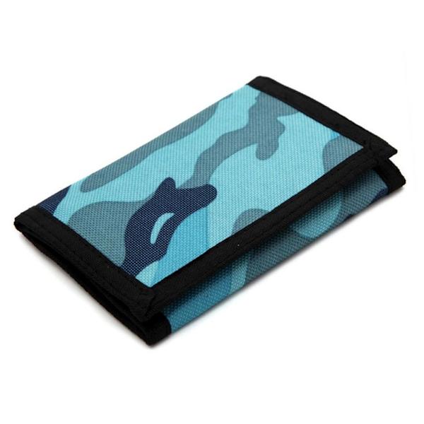 Camouflage Slim Wallet Reisemyntpung LYSGRÅ light grey