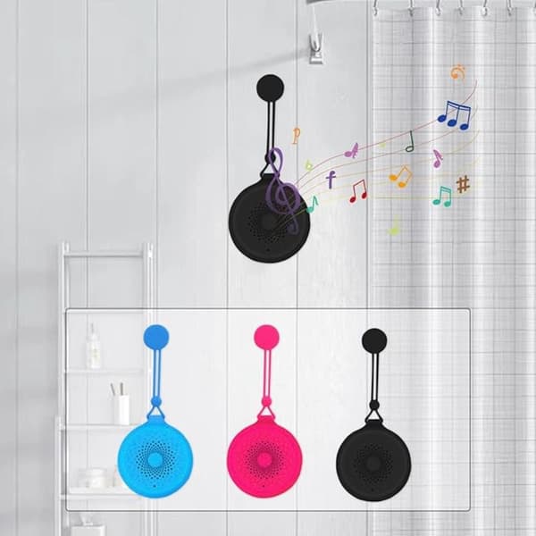 Bluetooth Høyttaler Dusjhøyttaler BLÅ blue