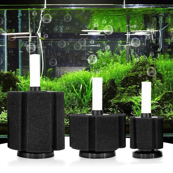 Luftdriven Svampfilter Akvarium Luftpump Skummare 03 03 03