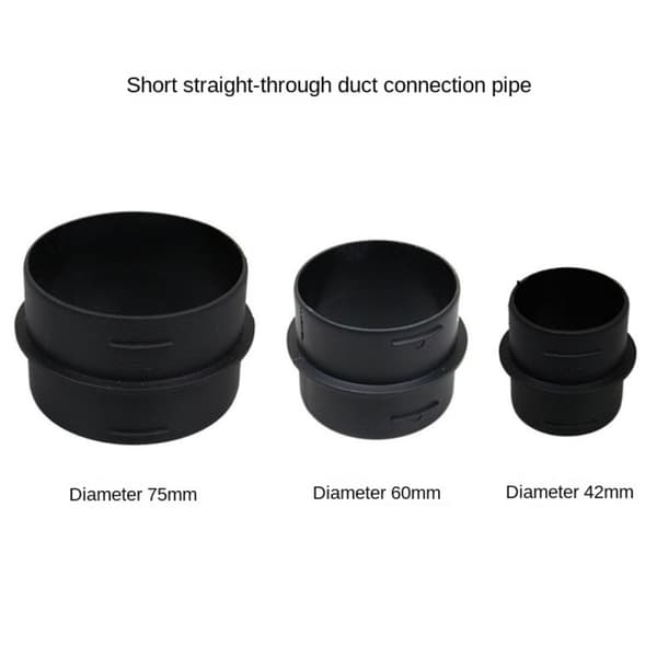 Bilvarme Kanalrør Samlerforbindelse 60MM 60MM 60mm