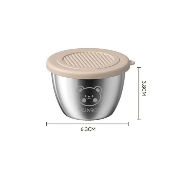 Krydderiæske Sauce Cup KHAKI khaki