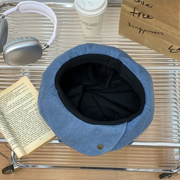 Damebaretter Denimbaret MØRKEBLÅ Dark blue
