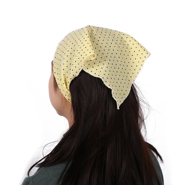 Bandana Triangle Turban for kvinner 4 4 4