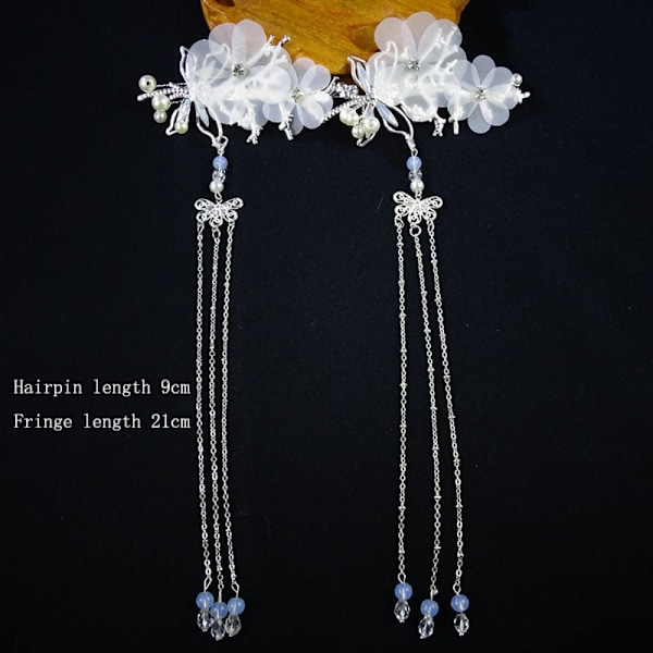 Tassel Step Shaking Move Wing Hanfu-hårnål 2 2 2