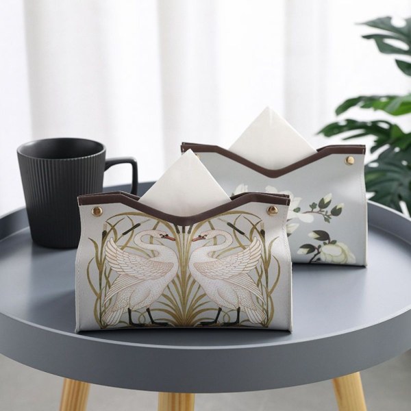 Tissue Box Floral Paint Tissue Box C C C