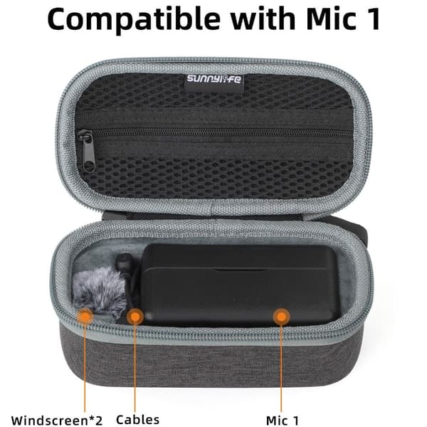 Mini oppbevaringsveske reiseetui Black